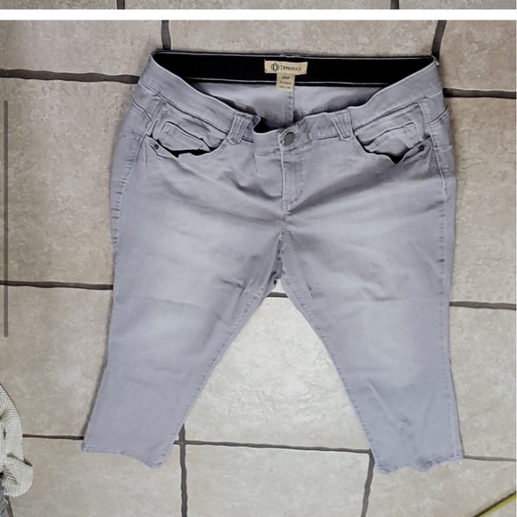 Democracy Ab Solution Grey Stretch Jeans 20W - Picture 4 of 7